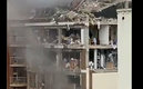 El mayor impacto habría sido en los últimos pisos de un edificio.