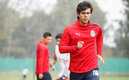 José Juan Macías durante el entrenamiento. (Foto: Chivas)