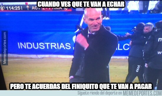 Zidane ha manchado todo lo que ganó en la primera etapa, pero se irá forrado.