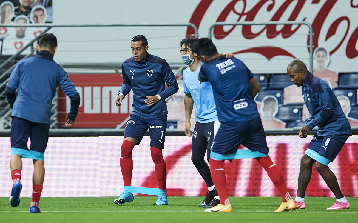 Rayados previo a enfrentar al América el sábado. (Foto: Mexsport)