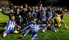 El Club Alcoyano se impuso al Madrid 2-1. (TW @CD_Alcoyano)