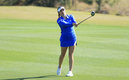La golfista mexicana defiende su cetro en el torneo disputado en Miami (AFP)