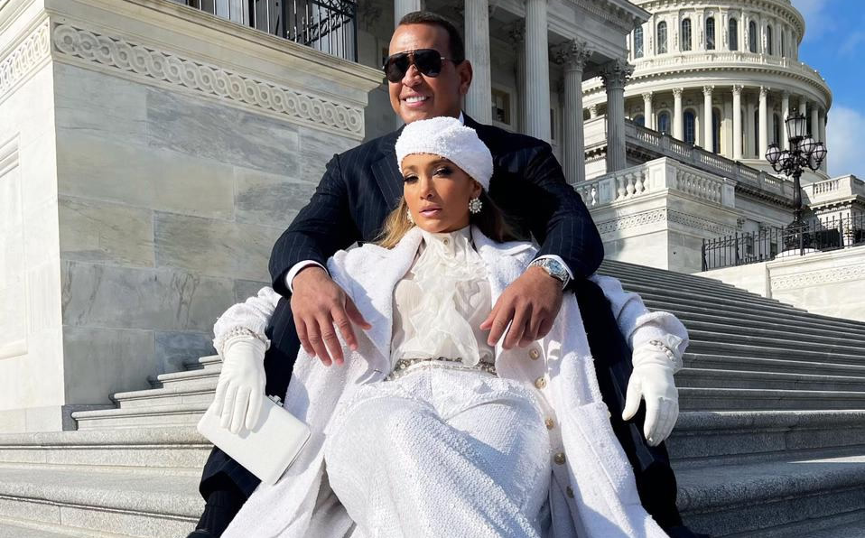 Jennifer López y Alex Rodríguez en la vida pública