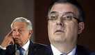 AMLO y Marcelo Ebrard, presidente y canciller de México, respectivamente. (EFE)