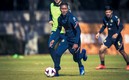 Aquino ya se entrena con el equipo en Coapa. FOTO: @ClubAmérica