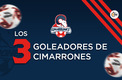 Los tres goleadores de Cimarrones (Imagen:MT)