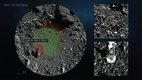 La NASA publicó una serie de fotos y videos sobre el aterrizaje y la toma de muestras. Aquí, la superficie del asteroide. Foto: NASA