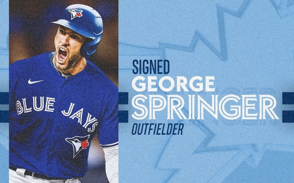 Springer viene de jugar siete temporadas con los Astros. (Foto: fb.com/BlueJays)
