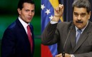Peña Nieto y Maduro manifestaron apoyo a López Obrador. (Foto: AP)