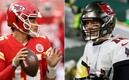 Tom Brady vs Patrick Mahomes será uno de los Super Bowl más caros en la historia. Foto: AFP