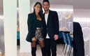 Antonella y Messi.