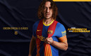 Carles Puyol es la imagen del jersey especial del Barcelona. (FOTO: FC Barcelona)