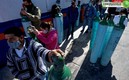Conseguir oxígeno para los enfermos de covid en la Ciudad de México es un viacrucis. Foto: AFP