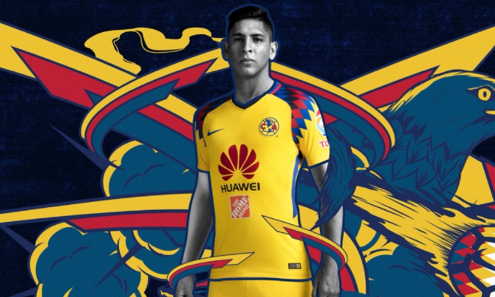 América, tercer uniforme 2017-2018