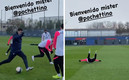 Di María no se achicó y dejó en ridículo a Mauricio Pochettino. (FOTO: Captura)