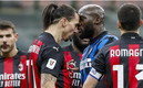 Zlatan y Lukaku perdieron los estribos en la Coppa Italia. (FOTO: AP)