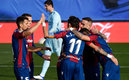 Las acciones del partido. (AFP)