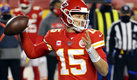 Patrick Mahomes jugará su segundo Super Bowl en apenas su cuarta temporada. (AFP)