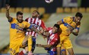 Gignac y Reyes han estado cerca cuando se trata de táctica fija. (Foto: Imago7)