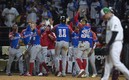 Tomateros quiso reaccionar en la novena entrada, pero no les alcanzó. (Foto: Mexsport)