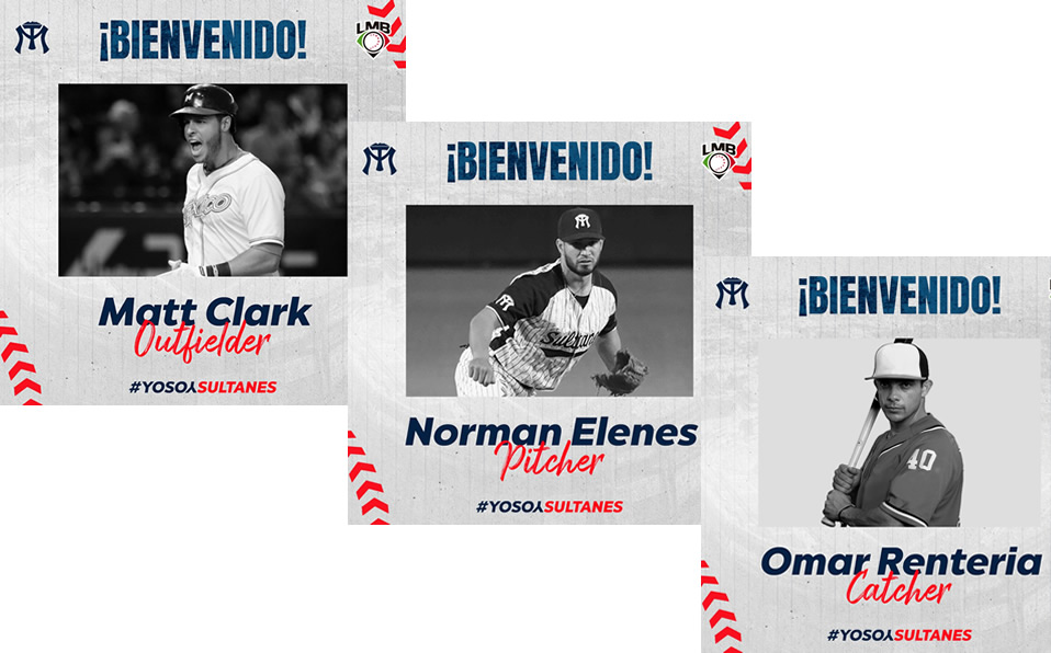 LMB: llegan tres caras nuevas a los Sultanes de Monterrey