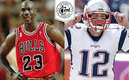 Michael Jordan y Tom Brady son hexacampeones de su respectivo deporte. (AP)