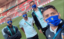El plantel de Tigres no entrenó en el Estadio Ahmed bin Ali. (FOTO: Javier Aquino)