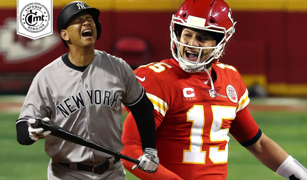 Alex Rodríguez jugó con el padre de Patrick Mahomes en la MLB. (AFP | AP)