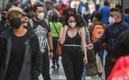 El centro histórico de la CDMX tuvo que ser cerrado al igual que todo el Valle de México. Foto: AFP