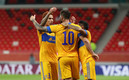 Gignac anotó los dos goles de Tigres en el duelo ante Ulsan Hyundai. (FOTO: Mexsport)
