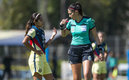 Diana Pérez tuvo un curioso descuido. (Foto: Mexsport)