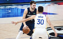 Doncic y Curry brindaron espectáculo en la NBA (Dallas Mavericks)