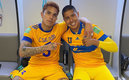 Salcedo festejó con sus compañeros el pase a la final (Twitter Carlos Salcedo)