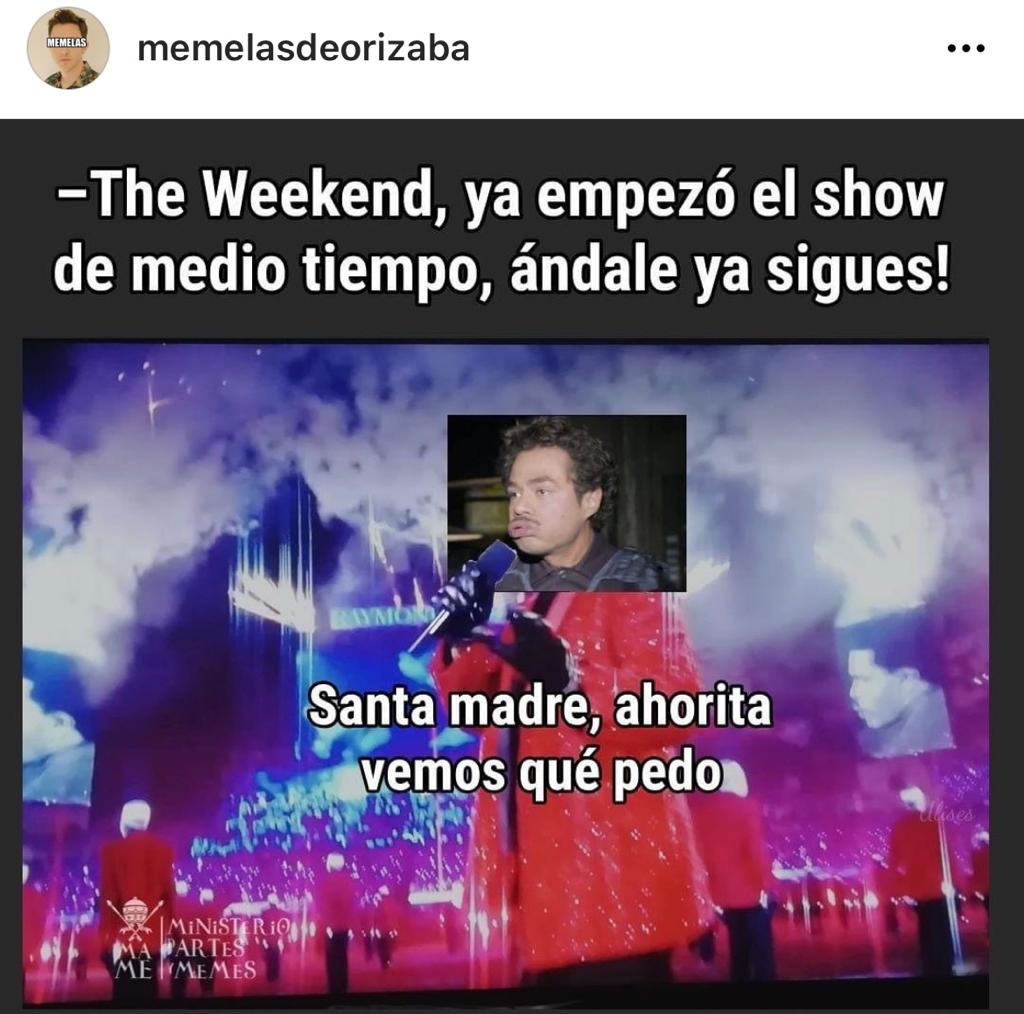 The Weeknd es el cliente de los memes por el show de medio tiempo del Super Bowl.