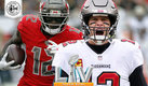 Tom Brady obtuvo el número 12 de Chris Godwin en los Buccaneers. (AP | AFP)