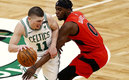 Los Celtics estuvieron finos desde la línea de tres (AFP)