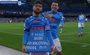 Así celebró el compañero de Lozano.