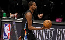 Durant venía de superar el protocolo contra el coronavirus (AFP)