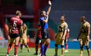 Santander revisó la jugada y anuló el gol. Ni Pumas ni Toluca lo podían creer. Foto: Imago7