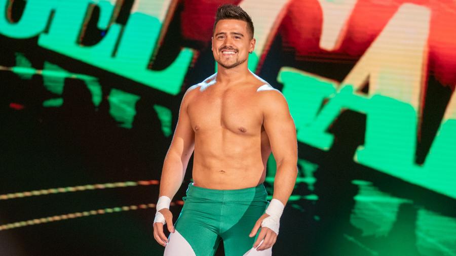 Ángel Garza se hizo con el título de peso Crucero de NXT (WWE)