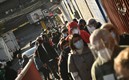 Así las largas filas en uno de los puntos donde inició la vacunación en la CDMX. (Foto: Chilango/Arturo Alvarado)