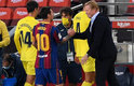 Ronald Koeman se dijo confiando y esperanzado de que Messi se quede en el Barcelona (AFP)