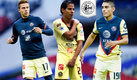 Sebastián Córdova, Diego Lainez y Naveda, productos recientes de la cantera del América. (Imago7)