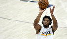 Donovan Mitchell, la figura del Utah Jazz en la NBA. (AFP)
