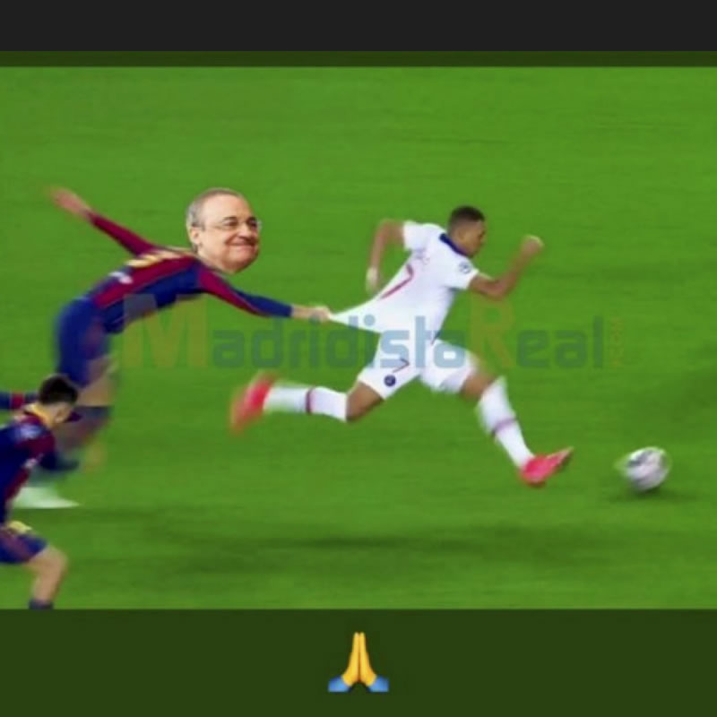 Corre, Florentino, que se te escapa Mbappé para los Galácticos.