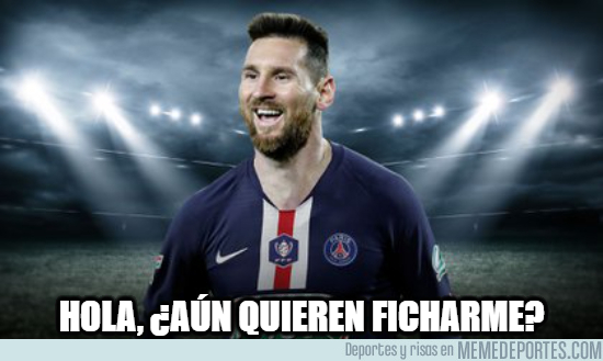 ¿Alguien dijo Messi al PSG?