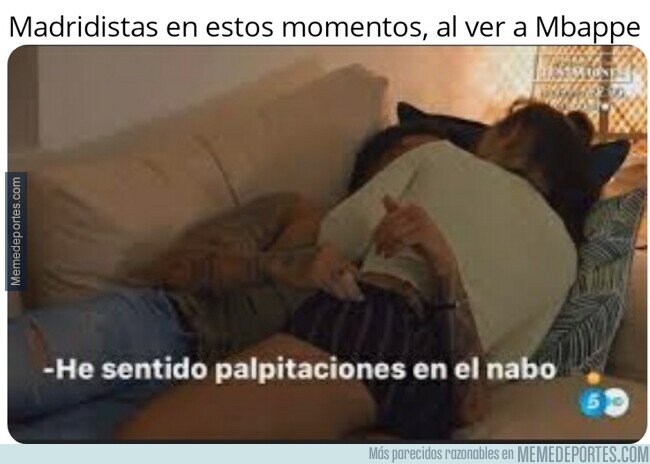 Los únicos más emocionados este martes que los del PSG eran los fans del Madrid.