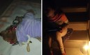 La población del norte del país ha estado con veladoras ante falta de luz; además, resguardando a las mascotas del frío. (Foto: MT)