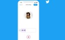 Así podría lucir la interfaz de los mensajes de audio en Twitter.