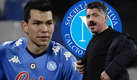 Hirving Lozano es el máximo goleador del Napoli en lo que va de la temporada. (AFP)